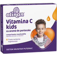 Alinan vitamina c kids aroma portocale