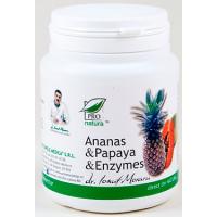 Ananas & papaya & enzymes