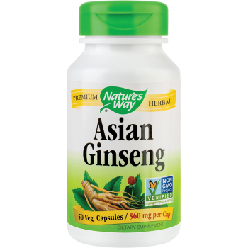 Asian ginseng - Korean ginseng 50 cps NATURES WAY