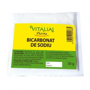 Bicarbonat de sodiu 50 gr VITALIA - VIVA