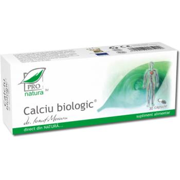 Calciu biologic 30 cps PRO NATURA