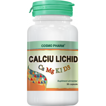 Calciu lichid 30 cps COSMOPHARM
