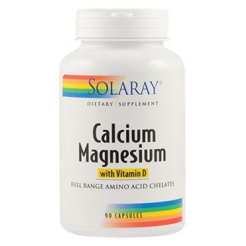 Calcium magnesium with vitamin d 90 cps SOLARAY