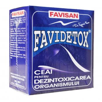 Ceai favidetox d019 50 gr FAVISAN