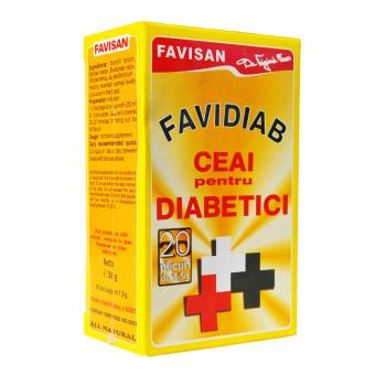 Favidiab  ceai pentru diabetici d011 20 pl FAVISAN