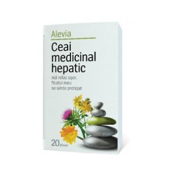 Ceai medicinal hepatic 20 pl ALEVIA