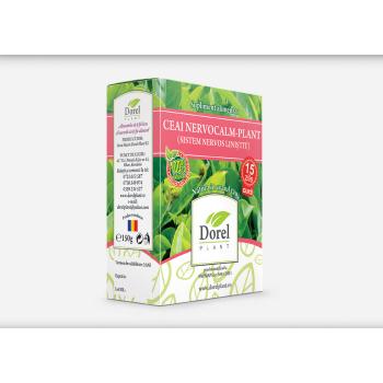 Ceai nervocalm-plant (sistem nervos linistit) 150 gr DOREL PLANT