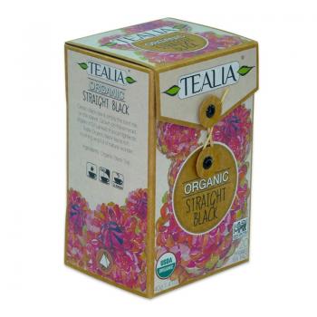 Ceai organic straight black  20 pl TEALIA