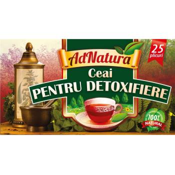 Ceai pentru detoxifiere 25 pl ADNATURA