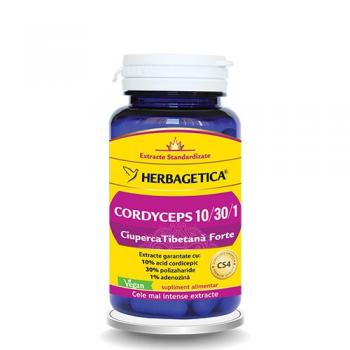 Cordyceps forte 60 cps HERBAGETICA