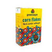 Corn flakes cu green sugar