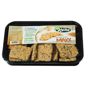 Crackers cu seminte maxx 200 gr KETA