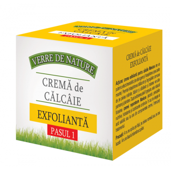Crema de calcaie exfolianta 100 ml VERRE DE NATURE