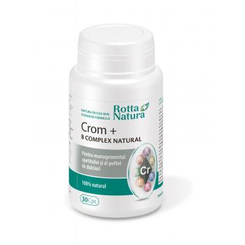 Crom +  b complex natural 30 cps ROTTA NATURA