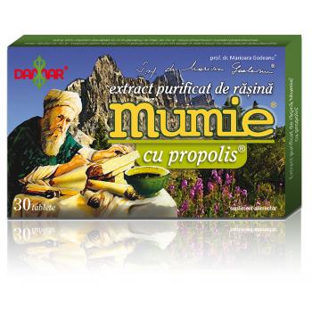 Extract de rasina mumie cu propolis-tablete 30 tbl DAMAR