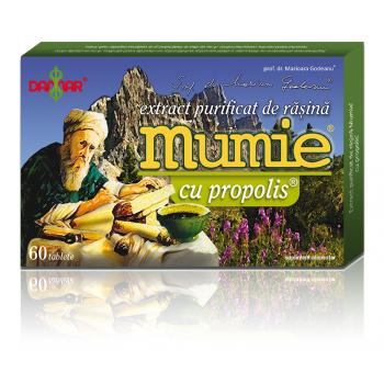 Extract de rasina mumie cu propolis-tablete 60 tbl DAMAR