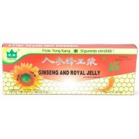 Fiole cu extract de ginseng & royal jelly 10ml