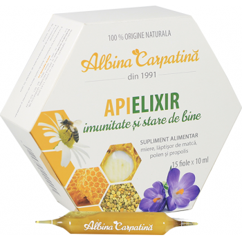 Fiole de apielixir 10ml 15 ml ALBINA CARPATINA