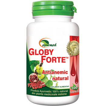 Globy forte, antianemic natural 100 tbl AYURMED