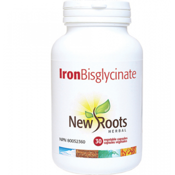 Iron bisglycinate 30 cps NEW ROOTS