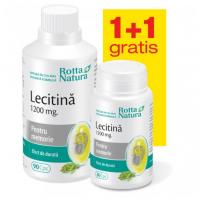 Lecitina 1200 mg - pachet promotional 1 +1