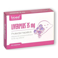 Liverplus 35 mg pentru protectie hepatica