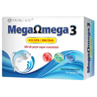 Mega omega 3 ulei de peste super concentrat (Total Care)