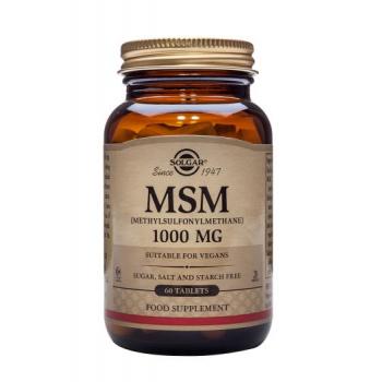 Msm 1000 mg 60 tbl SOLGAR