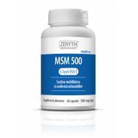 Msm 500, sustine mobilitatea si confortul articulatiilor