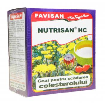 Nutrisan hc- ceai hipocolesterolemiant a035 50 gr FAVISAN