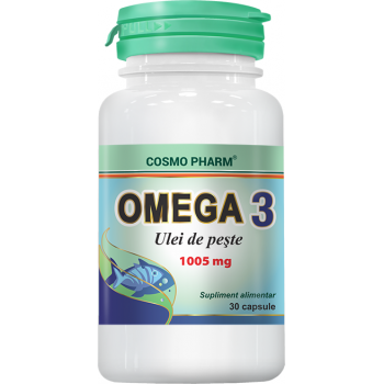 Omega 3 ulei de peste 30 cps COSMOPHARM