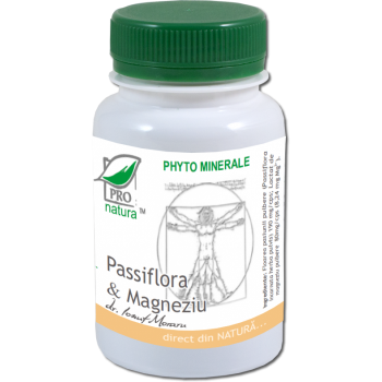 Passiflora & magneziu 60 cps PRO NATURA