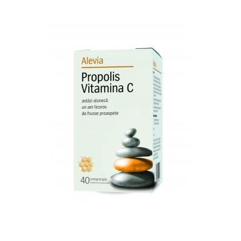 Propolis vitamina c 40 cpr ALEVIA