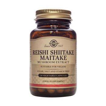 Reishi shiitake maitake mushroom extract 50 cps SOLGAR