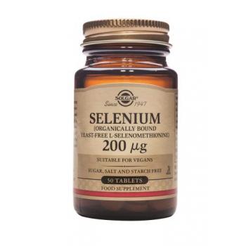 Selenium 200 mcg 50 tbl SOLGAR