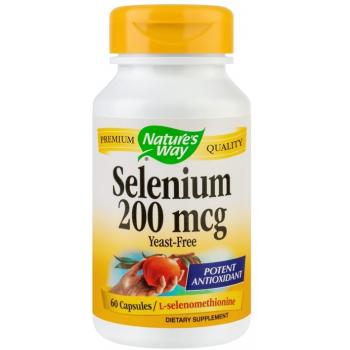 Selenium 200mg 60 cps NATURES WAY