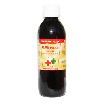 Sirop aloe delicat pentru diabetici j001 250 ml FAVISAN