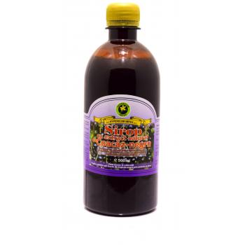 Sirop cu extract natural de coacaz negru 500 ml HYPERICUM