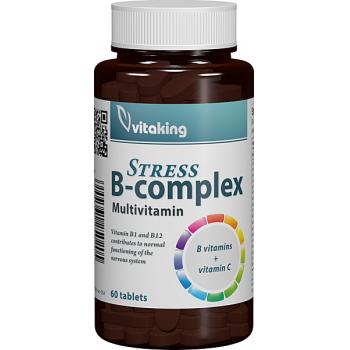 Stress b complex cu vitamina c 60 cpr VITAKING