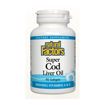 Super cod liver oil  90 cps NATURAL FACTORS