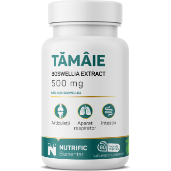 Tamaie Boswellia Extract 500mg 60 cps vegeta NUTRIFIC