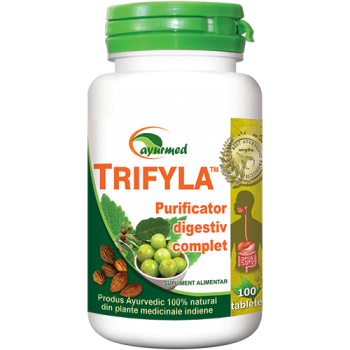 Trifyla, purificator digestiv complet 120 tbl AYURMED