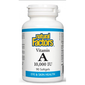 Vitamina a 10000 ui  90 cps NATURAL FACTORS
