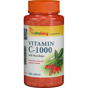 Vitamina c 1000mg cu macese 100 cpr VITAKING