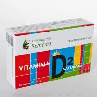 Vitamina d2 naturala REMEDIA