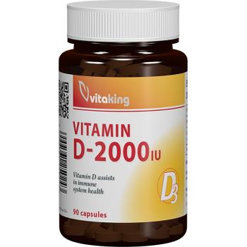 Vitamina d3-2000ui 90 cps VITAKING