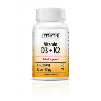 Vitamina d3+k2 30 cps ZENYTH